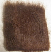 craft fur brown Wapsi